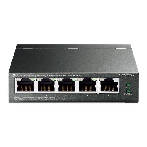 Switch TP-Link TL-SG105PE 5x10/100/1000Mbit