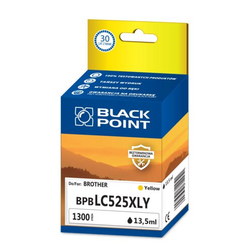Kartridż atramentowy Black Point BPBLC525XLY
