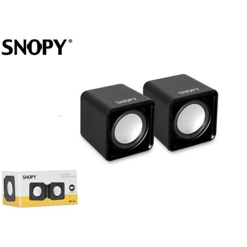 Głośniki 2.0 Snopy SN-66 Black USB