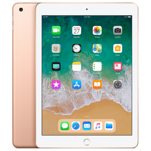 Apple iPad Wi-Fi 128GB - Gold MRJP2FD/A (New 2018)