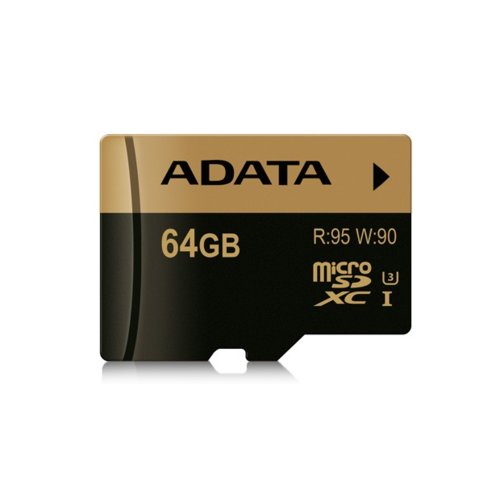 Adata microSD XPG 64GB UHS-1/ U3 + adapter 95/90 MB/s