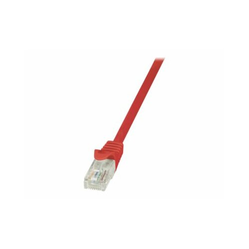 LogiLink Patch Cable CAT.5e U/UTP, 1.5m, czerwony