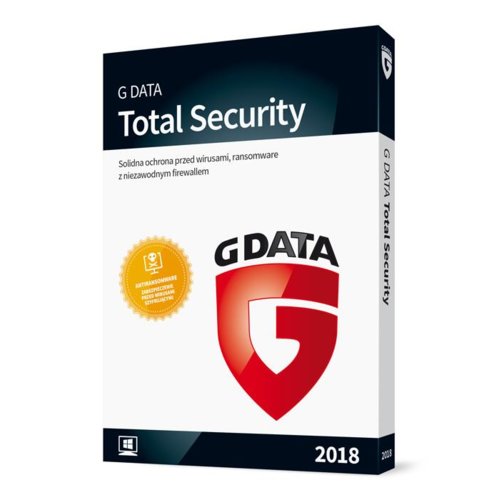 G DATA Total Security 2018 BOX 1PC 1ROK 