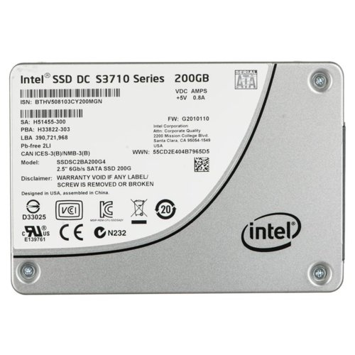 INTEL SSD S3710 200GB 2,5inch SATA MLC SSDSC2BA200G401