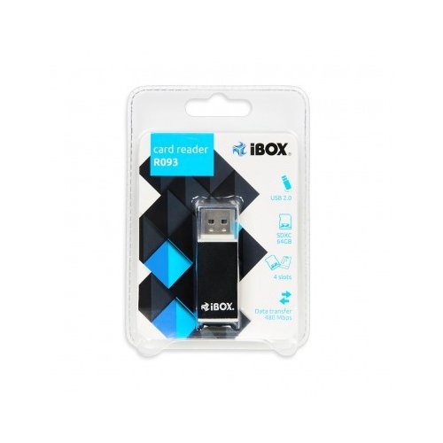 Czytnik kart zewnętrzny iBOX R093 4 sloty