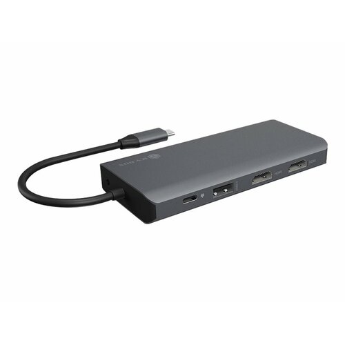 Replikator portów Icy Box DK4070-CPD USB-C