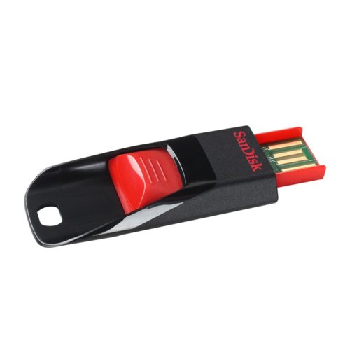 Sandisk Flashdrive CRUZER EDGE 32GB USB 2.0 Czarno-czerwony