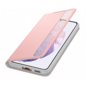 Etui Samsung Smart Clear View Cover Pink do Galaxy S21 EF-ZG991CPEGEE