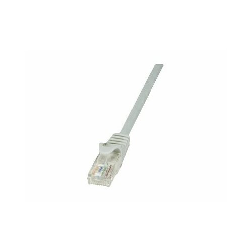 Patchcord LogiLink CP2032U CAT.6 U/UTP 1m, szary