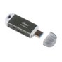 i-tec USB 3.0 DUAL Card Reader for micro / full size SD/SDHC/SDXC - Grey