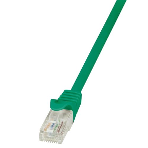 LogiLink Patch Cable CAT.5e U/UTP, 1.5m, zielony