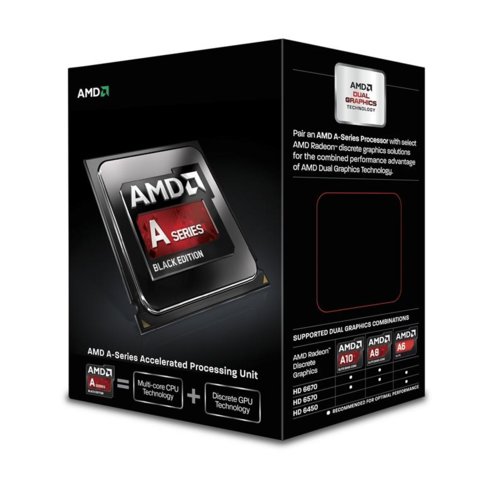 AMD APU A6-5400, socket FM2, Dual-Core 3.6 GHz, L2 Cache 1MB, 65W, BOX