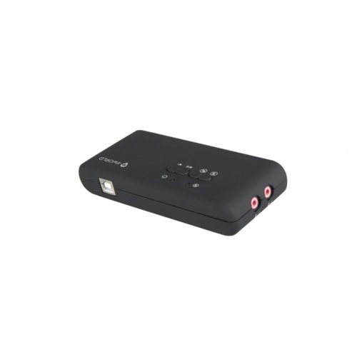 4world Zewnętrzna Karta Dźwiękowa 7.1 USB 8-kanałów
