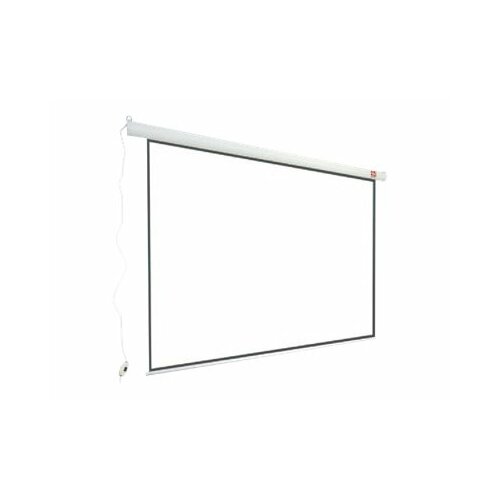 AVTek Ekran elektryczny Wall Electric 200, 4:3, 205x158cm, czarny top i ramki, Matt White