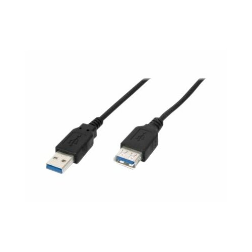 ASSMANN Przedłużacz USB3.0 SuperSpeed, USB A wtyk / USB A gniazdo, Cu AWG 28, 2x ekranowane, dł. 1.8m