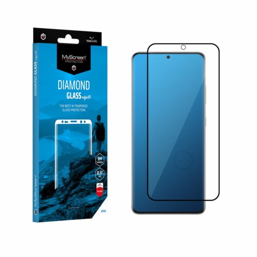 Szkło hartowane MyScreen Protector Diamond Edge 3D do Samsung Galaxy S21 Ultra