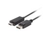 Kabel DisplayPort - HDMI Lanberg CA-DPHD-11CC-0010-BK 1m