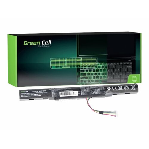 Bateria Green Cell do Acer Aspire E 11 ES1-111M ES1-131 E 15 4 cell 14,8V