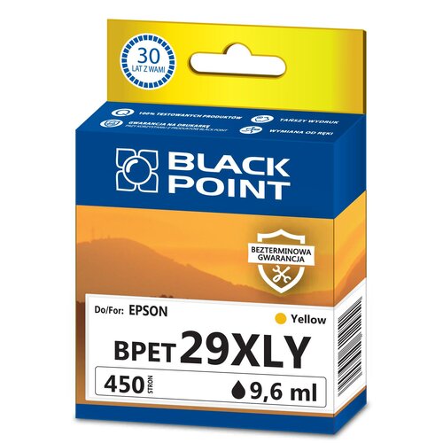 Kartridż atramentowy Black Point BPET29XLY żółty