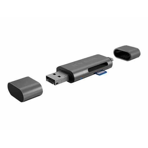 Czytnik kart SD/microSD Icy Box IB-CR201-C3 USB-C