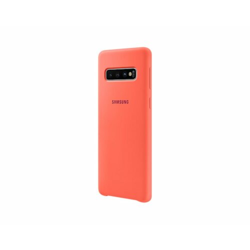 Etui Silicone Cover do Galaxy S10, różowy (EF-PG973THEGWW)