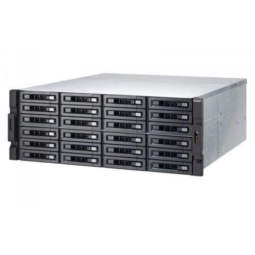 Serwer NAS QNAP TVS-EC2480U-SAS-RP-8GE-R2 (4U HDD 24szt. Pamięć RAM 8GB Intel Xeon E3-1246 v3 Redundantne zasilanie)