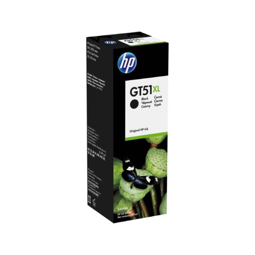 Butelka z oryginalnym czarnym atramentem HP GT51XL 135 ml