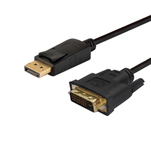 Kabel DisplayPort do DVI SAVIO CL-106 1,8m Czarny