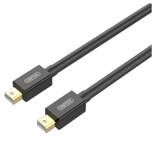 Kabel Unitek miniDisplayport/miniDisplayport M/M 2m; Y-C613BK