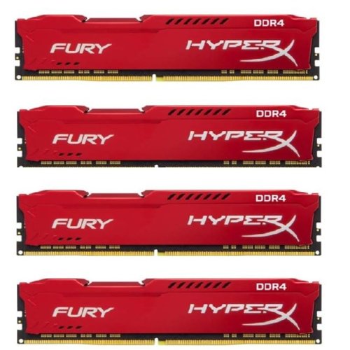 HyperX DDR4 Fury Red 32GB/2666 (4*8GB) CL16