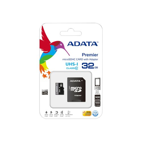 Karta pamięci Adata Premier 32GB + adapter