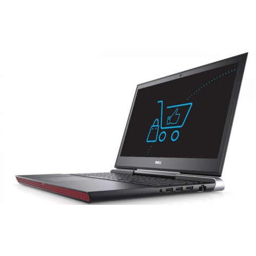 Laptop Dell Inspiron 7567 Win10 i7-7700HQ/1TB/16GB/GTX1050/15.6"FHD/KB-Backlit/Black/1YNBD+1YCAR
