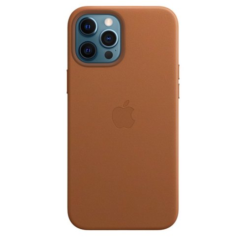 Etui iPhone 12 Pro Max Skórzane z funkcją MagSafe Naturalny brąz