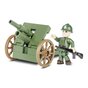 Cobi Klocki Armia 50 elementów Haubica Polowa Howitzer 100 mm Wz.1914/19P