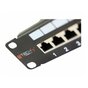 Patch panel TechlyPro 1U STP 24xRJ45 Cat.6, czarny z tacką I-PP 24-RS-C6T 