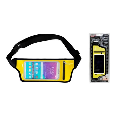 Pas sportowy X-ZERO telefon max. 5,5" X-P3781Y żółty