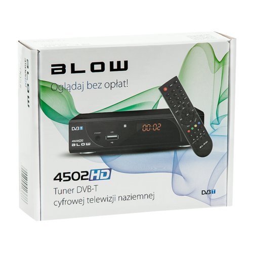 BLOW Tuner DVB-T cyfrowej TV naziemnej 4502HD