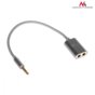 Maclean Kabel adapter rozdzielacz 3,5mm MCTV-580 - słuchawki i mikrofon