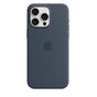 Etui Apple Silicone Case na iPhone 15 Pro Max MagSafe sztormowy błękit