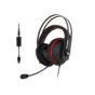 Słuchawki Asus TUF Gaming H7 czerwone z mikrofonem