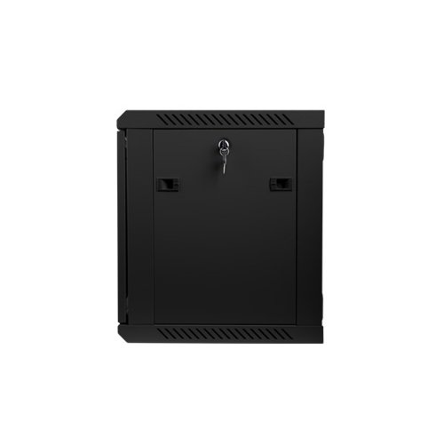 Szafa instalacyjna wisząca 19" 9U 600x450 czarna Lanberg (flat pack)