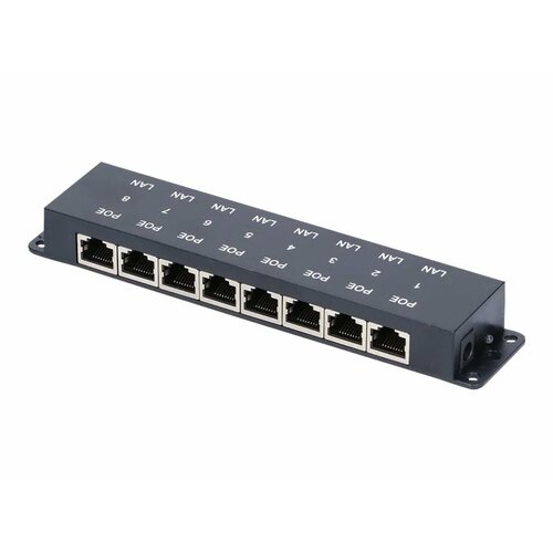 EXTRALINK 8 PORTOWY POE INJECTOR FAST ETHERNET