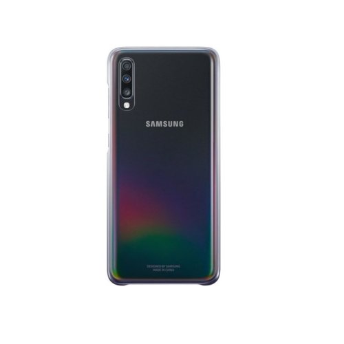 Etui Samsung Gradation Cover Black do Galaxy A70 EF-AA705CBEGWW