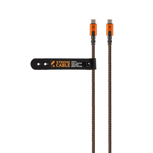 Kabel USB-C Xtreme XCXX005 pomarańczowy