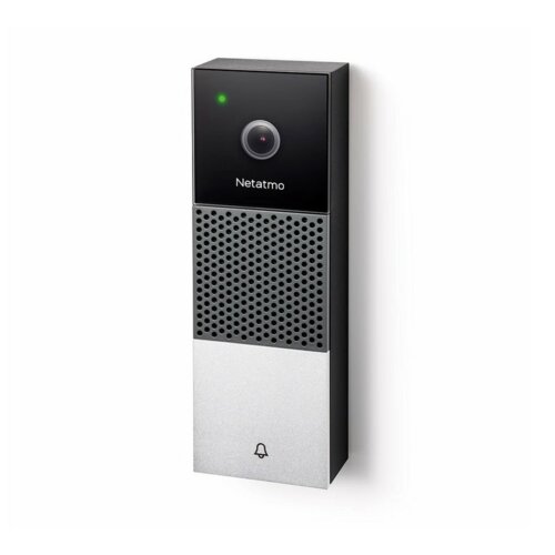 Inteligentny wideodomofon Netatmo Doorbell Szaro-biały