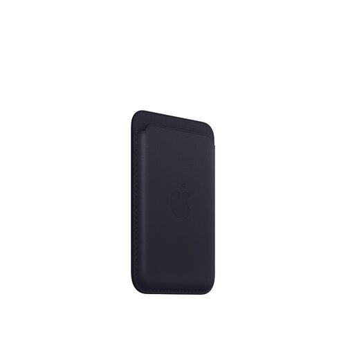 Skórzany portfel do Iphone'a 12/13/14 Apple Atramentowy