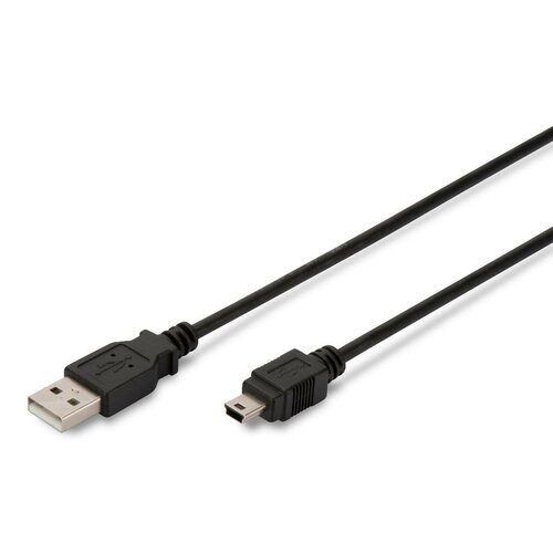 Kabel USB ASSMANN 2.0 A/M - mini B/M, 1,8m