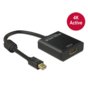Delock Adapter Displayport Mini 1.2(M)->HDMI(F) aktywny na kablu