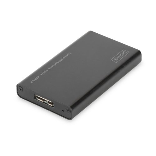 Obudowa DIGITUS USB 3.0 na dysk mSATA SSD M50 SATA III, 50x30x4mm, aluminiowa