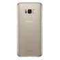 Galaxy S8 Plus Clear Cover Golden